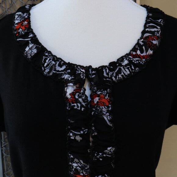 WHBM Short Sleeve Bolero Sweater - Picture 3 of 5